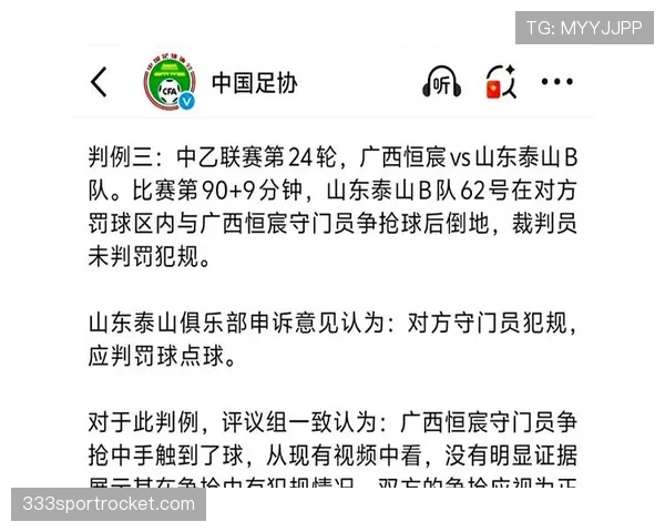 比赛申诉的规则流程与裁判判罚的最终效力解析 比赛申诉的规则流程与裁判判罚的最终效力解析